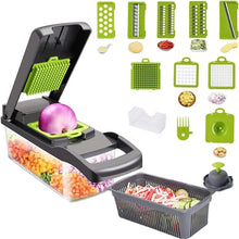 Load image into Gallery viewer, The Ultimate Kitchen Tool 16-In-1 Vegetable Fruit Chopper Cutter Food Onion Veggie Dicer Slicer Kitchen
