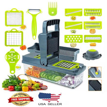 Load image into Gallery viewer, The Ultimate Kitchen Tool 16-In-1 Vegetable Fruit Chopper Cutter Food Onion Veggie Dicer Slicer Kitchen
